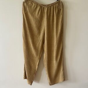 Victoria's Secret 100% Silk long pants L